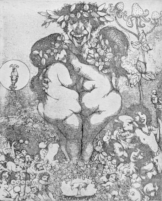 Charles Bragg, ‘LUST’, Unknown, Print, ETCHING, Gallery Art