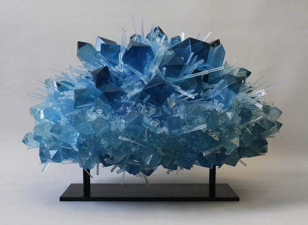 Carson Fox, ‘Blue Crystal Explosion’, Stanek Gallery