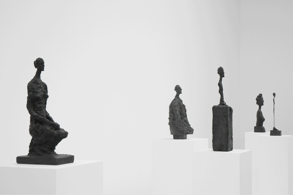 All artworks © Peter Lindbergh. © Succession Alberto Giacometti (Fondation Giacometti + ADAGP) Paris 2017. Courtesy Gagosian. Installation photography: Lucy Dawkins. All artworks © Peter Lindbergh. © Succession Alberto Giacometti (Fondation Giacometti + ADAGP) Paris 2017. Courtesy Gagosian. Installation photography: Lucy Dawkins.
