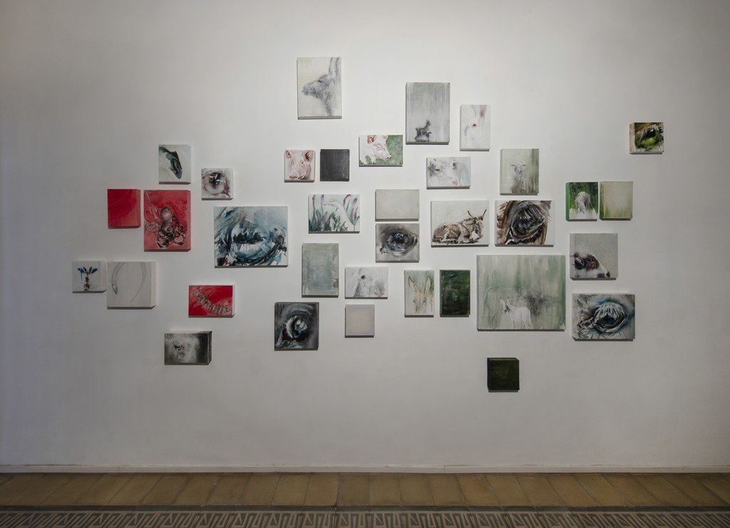Tiziana Pers, CAPUT CAPITIS I, 2019. Installation view at aA29 Project Room Milano. Photo by Antonio Maniscalco. Tiziana Pers, CAPUT CAPITIS I, 2019. Installation view at aA29 Project Room Milano. Photo by Antonio Maniscalco.