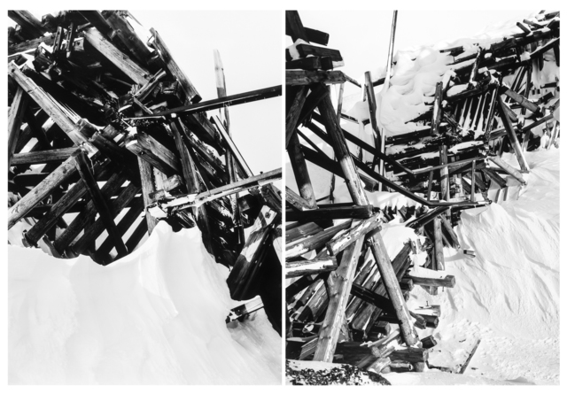 Darren Almond, ‘Minus 60,000’, 2006, Photography, Diptych comprised of two silver gelatin prints, RAW Editions