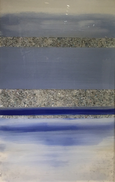 Arica Hilton, ‘Serenity 1’, 2017, Painting, Acrylic on acrylic with recycled plastic, Hilton Asmus