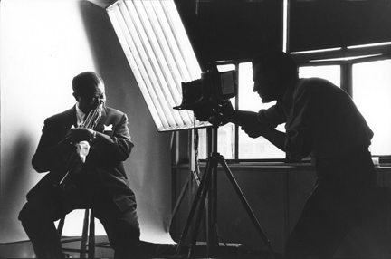Bert Stern, ‘Louis Armstrong and Bert Stern’, 1958, Staley-Wise Gallery