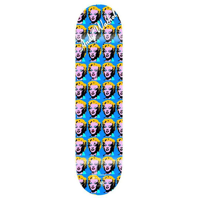 Andy Warhol, ‘Andy Warhol Marilyn Skateboard Deck’, 2009, Design/Decorative Art, Silkscreen on maple wood skate deck, Lot 180