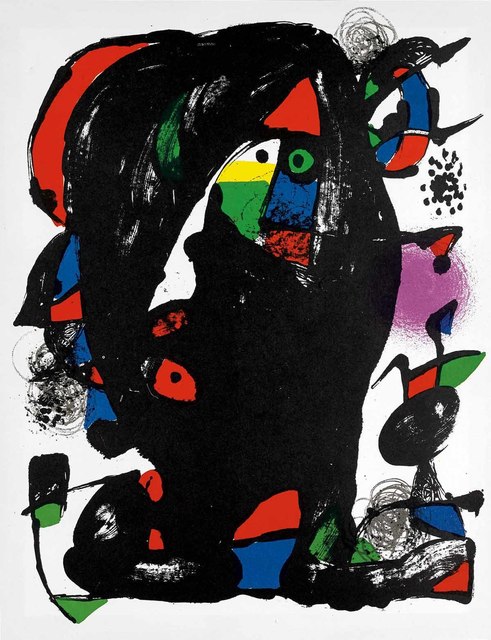 Joan Miró, ‘Untitled (Lithographe IV, M.1259)’, 1981, Martin Lawrence Galleries