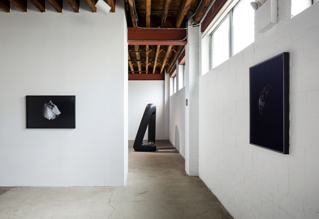 Installation view, Leah Raintree, Another Land: After Noguchi, August 10, 2016–January 8, 2017. With Isamu Noguchi, 'Walking Void #2,' 1970. Photo: Nicholas Knight / © The Isamu Noguchi Foundation and Garden Museum, NY. Installation view, Leah Raintree, Another Land: After Noguchi, August 10, 2016–January 8, 2017. With Isamu Noguchi, 'Walking Void #2,' 1970. Photo: Nicholas Knight / © The Isamu Noguchi Foundation and Garden Museum, NY.