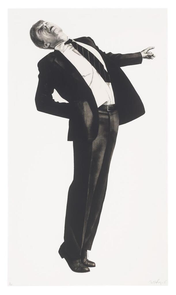 Robert Longo - Edmund, from Men in the Cities