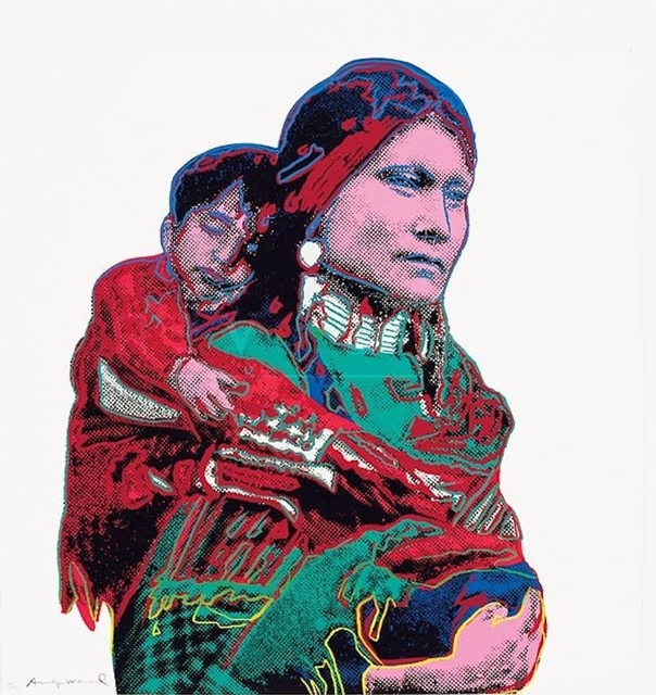 Andy Warhol, ‘Mother and Child ’, 1986, Print, Screenprint on Lenox Museum Board, Imitate Modern