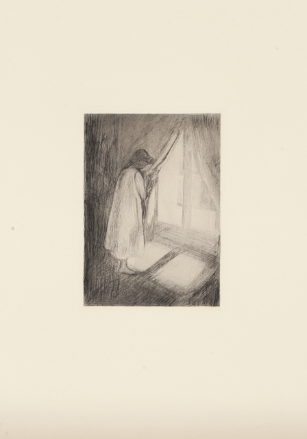 Edvard Munch, ‘Piken ved vinduet (The Girl at the Window)’, 1894, John Szoke