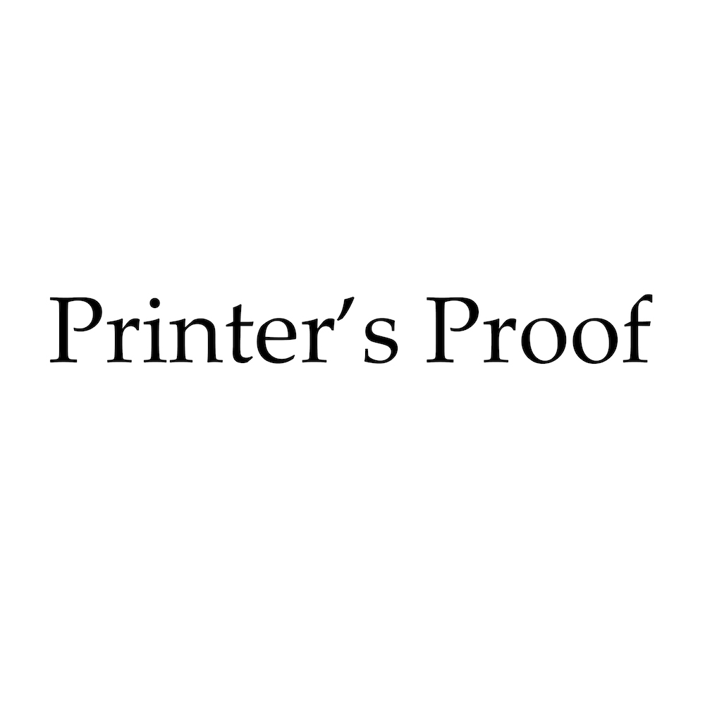 Printer’s Proof logo