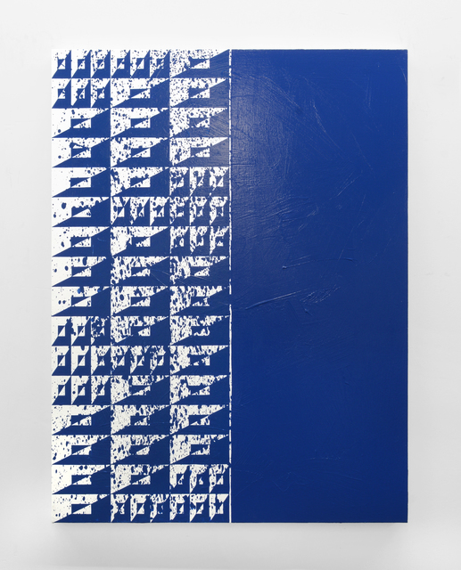 Matt Mignanelli, ‘Menemsha Blues’, 2018, Painting, Enamel and Acrylic on Canvas, Dubner Moderne