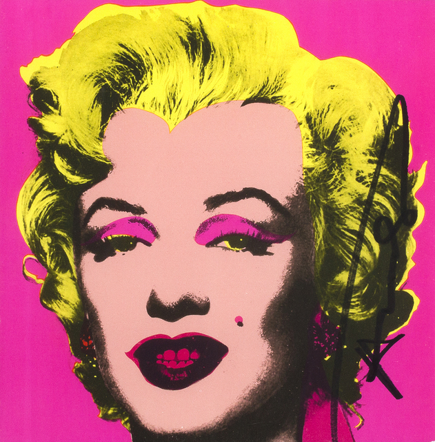 Andy Warhol, ‘Marilyn Monroe - Invitation Card’, 1981, Print, Colored serigraphy on paper, Bertolami Fine Arts