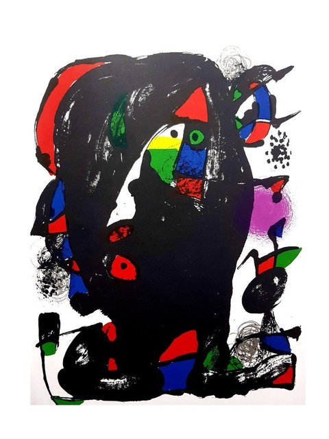 Joan Miró, ‘Original Lithograph "Abstract Composition I" by Joan Miro’, 1981, Galerie Philia