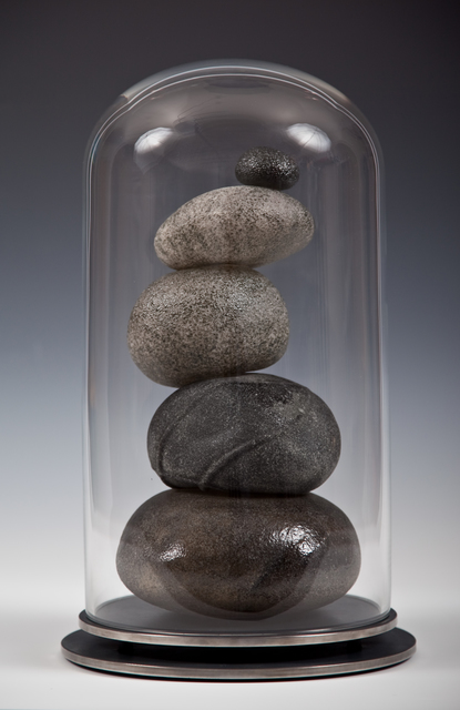 Joshua Wojick, ‘Cairn Transistor’, 2014, Sculpture, Blown Glass, Steel, METHOD & CONCEPT