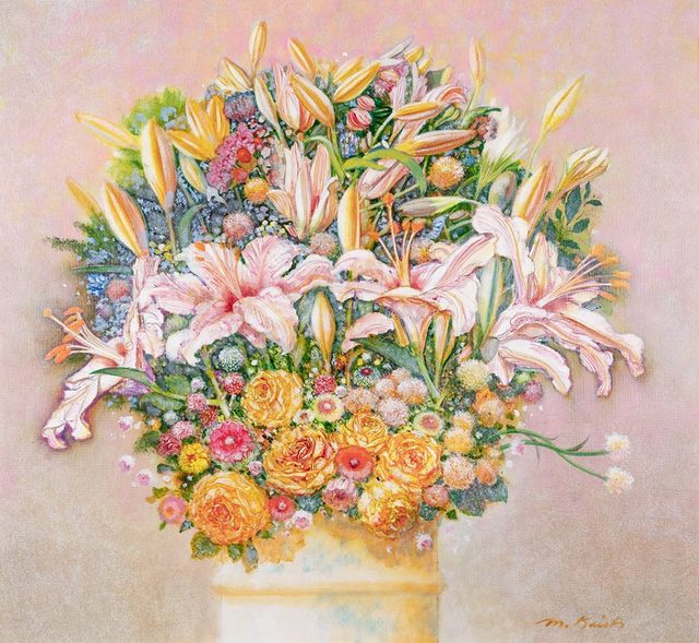 Morton Kaish, ‘Lillies and Roses’, 2006, Fritz Gallery