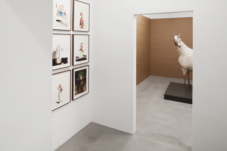 installation view Bleibsel als Reflex, Kadel Willborn, Düsseldorf, Germany, 2013 installation view Bleibsel als Reflex, Kadel Willborn, Düsseldorf, Germany, 2013