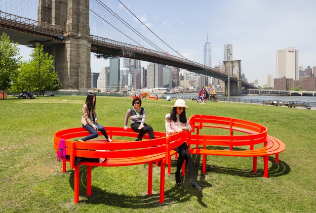 Jeppe Hein, ‘Modified Social Bench #06’, 2015, Public Art Fund
