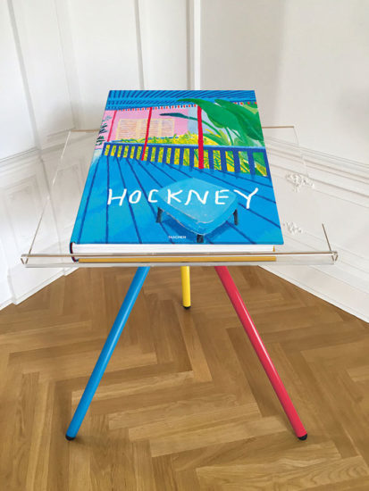 David Hockney, ‘Book with stand by Marc Newson’, 2016, Galerie Maximillian
