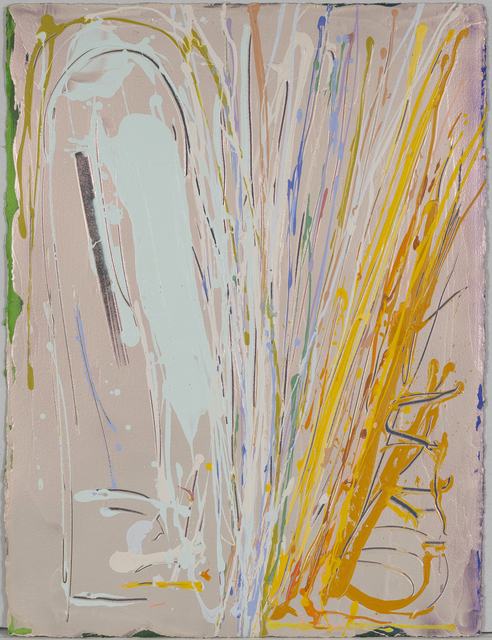 Dan Christensen, ‘Spark’, 1983, Drawing, Collage or other Work on Paper, Acrylic and mixed media on paper, Caviar20