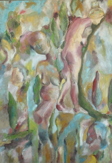 Amina El Demirdash, ‘Eden’, 2018, Painting, Oil on linen, Janet Rady Fine Art