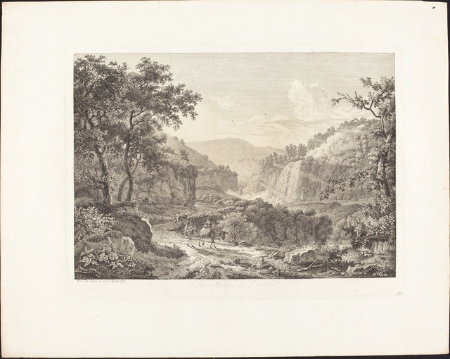Albert Christoph Dies, ‘Cascatella di Tivoli, seconda veduta’, 1792, National Gallery of Art, Washington, D.C.