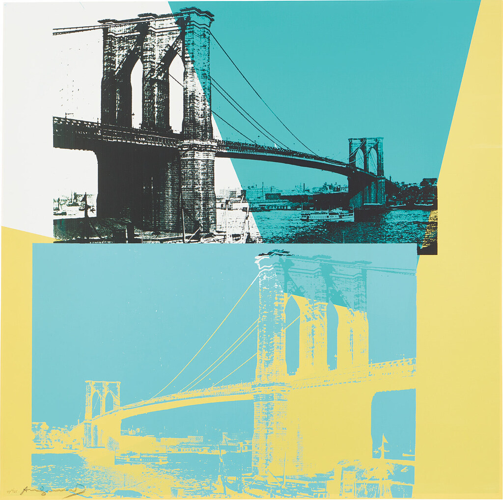 Andy Warhol - Brooklyn Bridge (F. & S. 290)
