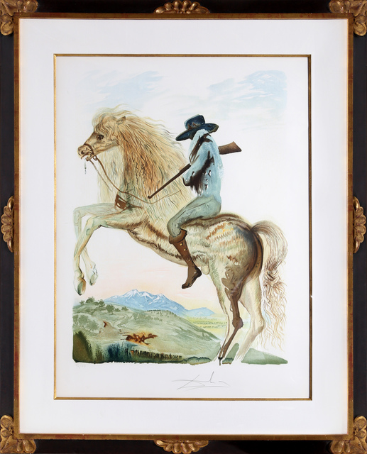 Salvador Dalí, ‘Caballero’, 1968, Print, Lithorgraph on Arches, RoGallery