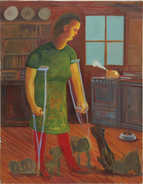 Nicole Eisenman, ‘Untitled (Crutch Woman)’, 2013, Phillips