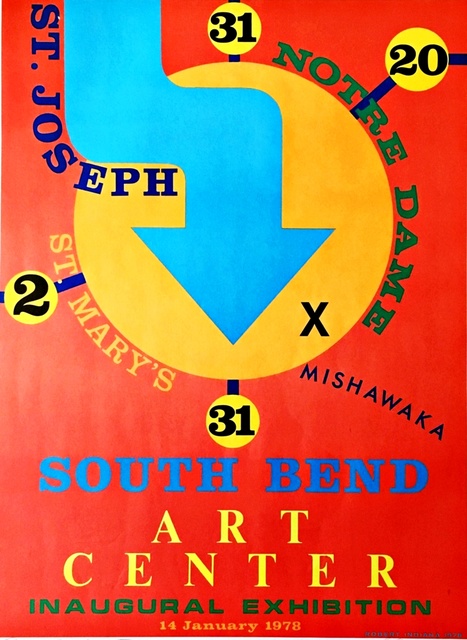 Robert Indiana, ‘South Bend Art Center’, 1978, Alpha 137 Gallery