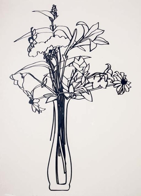 Tom Wesselmann, ‘Wildflower Bouquet’, 1987, Mixed Media, Enamel on Laser Cut Steel, Gregg Shienbaum Fine Art