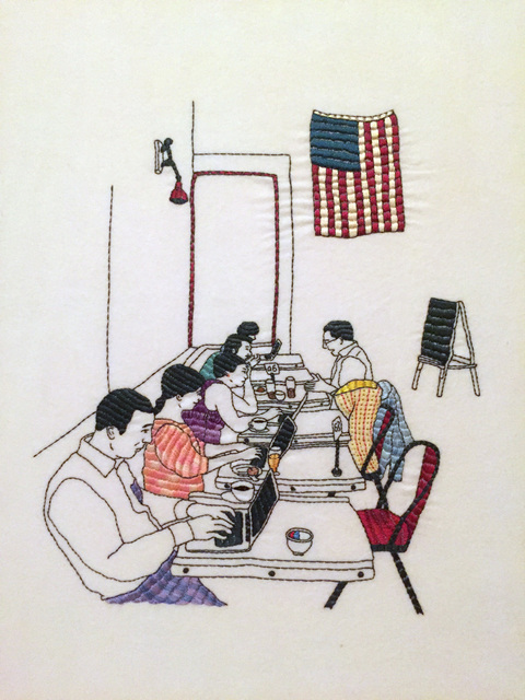 ASAMI MARUYAMA, ‘coffee shop’, 2017, Ohshima Fine Art