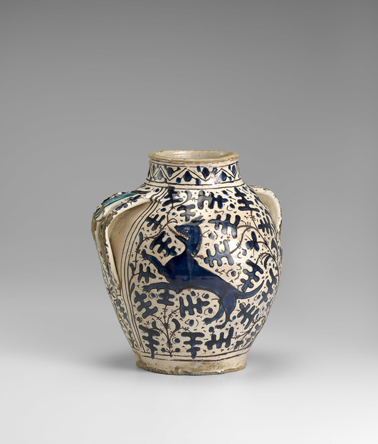 ‘Pharmacy jar from Santa Maria Nuova’, 1430, National Gallery of Victoria
