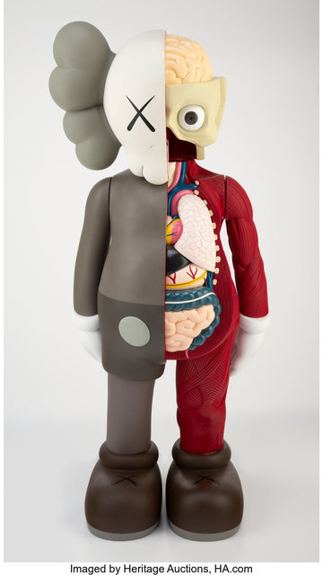 KAWS, ‘4FT Dissected Companion’, 2009, Sculpture, Fiber-reinforced plastic, Heritage Auctions