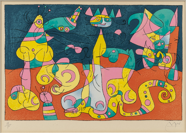 Joan Miró, ‘Plate, from Ubu Roi’, 1966, Skinner