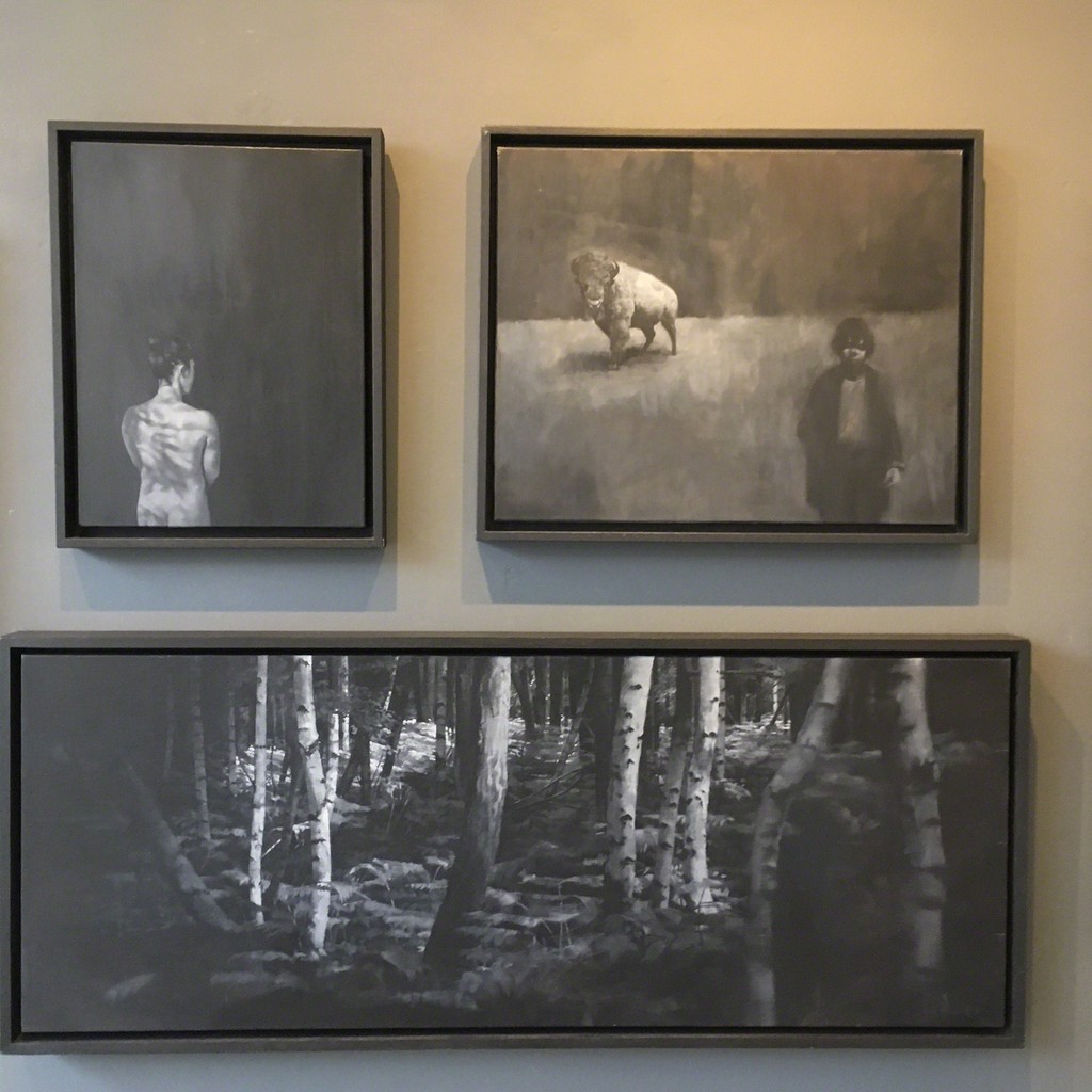 'These Dark Woods | 'Still' and 'Perimeter'
and 'Bestiary | Gatherer' by Allan Martin
'These Dark Woods | 'Still' and 'Perimeter'
and 'Bestiary | Gatherer' by Allan Martin