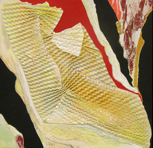 Sebastian Rho, ‘Page Folds N. 13’, 2017, Mixed Media, Mixed media and collage on board, Itineris