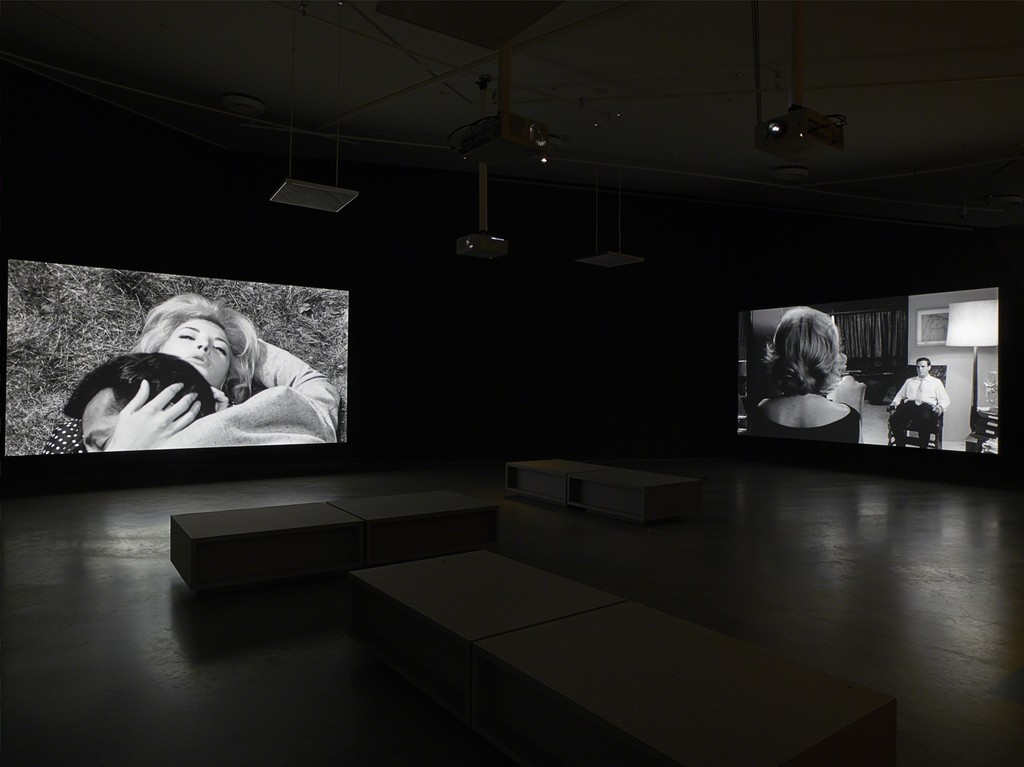 Installation view of "Michelangelo Antonioni - Il maestro del cinema moderno" at EYE Film Institute, Amsterdam, 2015. ®Studio Hans Wilschut/EYEFILM Installation view of "Michelangelo Antonioni - Il maestro del cinema moderno" at EYE Film Institute, Amsterdam, 2015. ®Studio Hans Wilschut/EYEFILM
