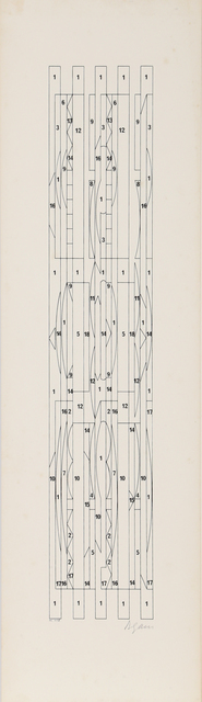 Yaacov Agam, ‘Untitled 8 from +-x9 Portfolio’, 1980, RoGallery