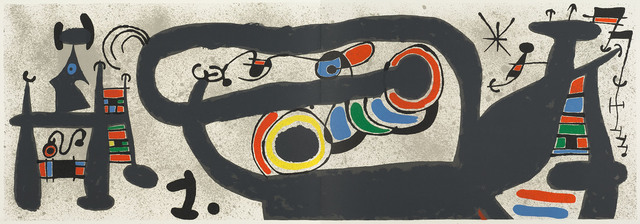 Joan Miró, ‘UNTITLED from Le Lezard aux Plumes d’Or’, 1971, Christopher-Clark Fine Art