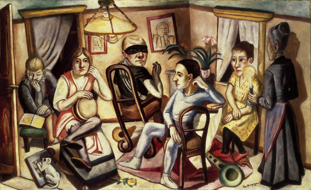 Max Beckmann, ‘Before the Masked Ball’, 1922, ARS/Art Resource