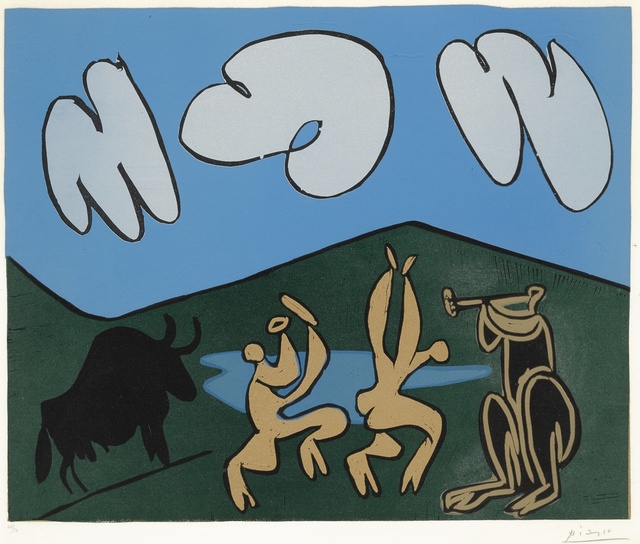 Pablo Picasso, ‘Bacchanale au taureau noir (B. 935; Ba. 1253)’, 1959, Sotheby's