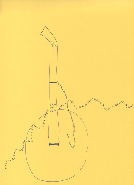 Celina Eceiza, ‘Serie ¿donde esta la hora? . Dibujos de obra sonora para esculturas’, 2015, Big Sur Galería