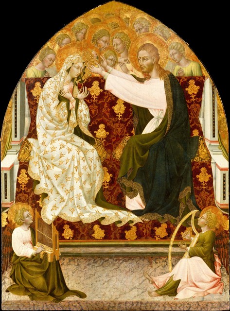 Giovanni di Paolo, ‘Coronation of the Virgin’, ca. 1455, The Metropolitan Museum of Art