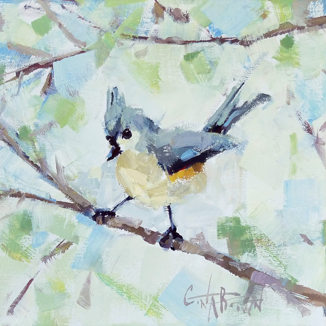 Gina Brown, ‘Tufted Titmouse’, 2019, Shain Gallery
