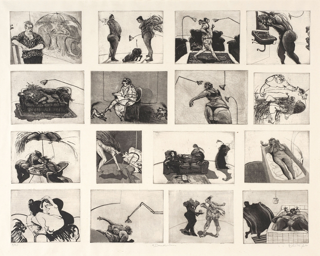 William Kentridge 16 Domestic Scenes (1980) Artsy