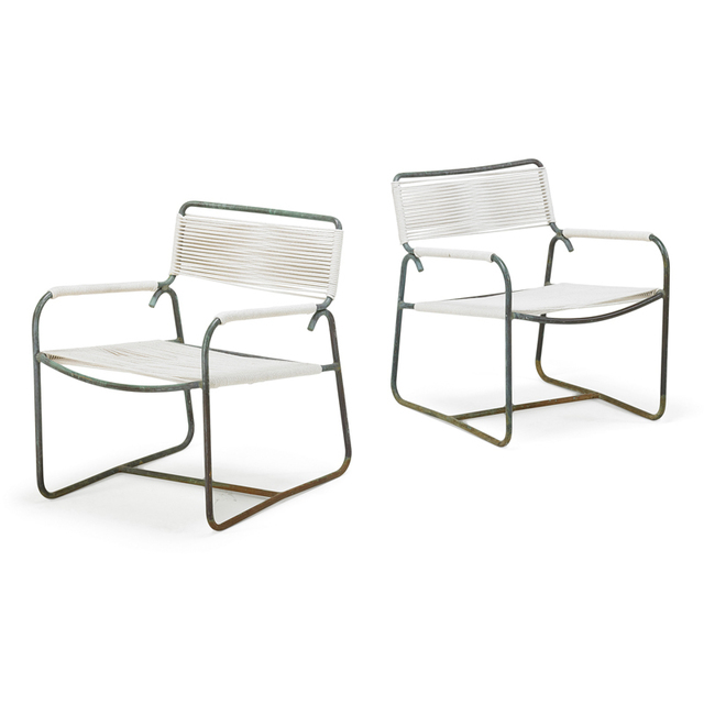 Walter Lamb, ‘Pair of Lounge Chairs (No. C5700), USA’, 1950s, Rago/Wright