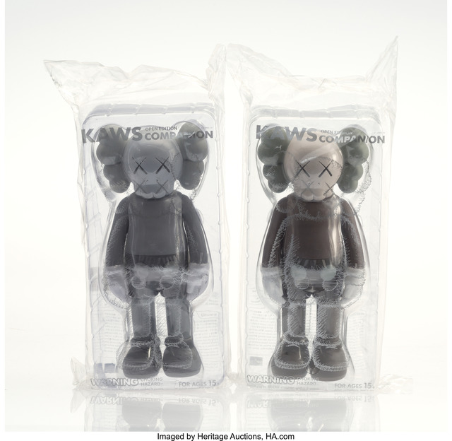KAWS, ‘Companion (Brown and Grey) (Open Edition) (two works)’, 2016, Heritage Auctions