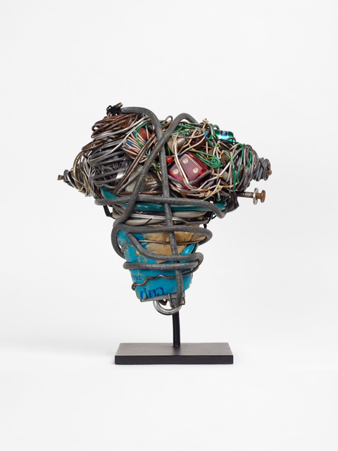 Philadelphia Wireman, ‘Untitled (Cruciform)’, 1970, Sculpture, Wire, found objects, Fleisher/Ollman