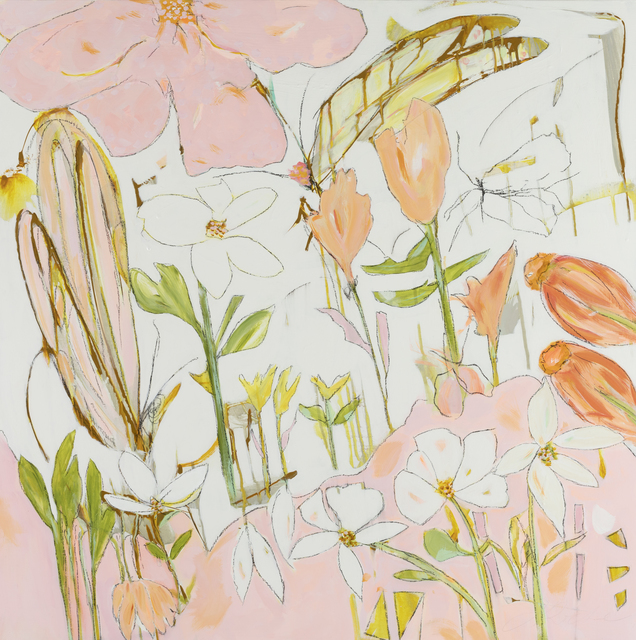 Teresa Roche, ‘Going to Bed by Day’, 2020, Painting, Mixed media on panel, Miller Gallery Charleston