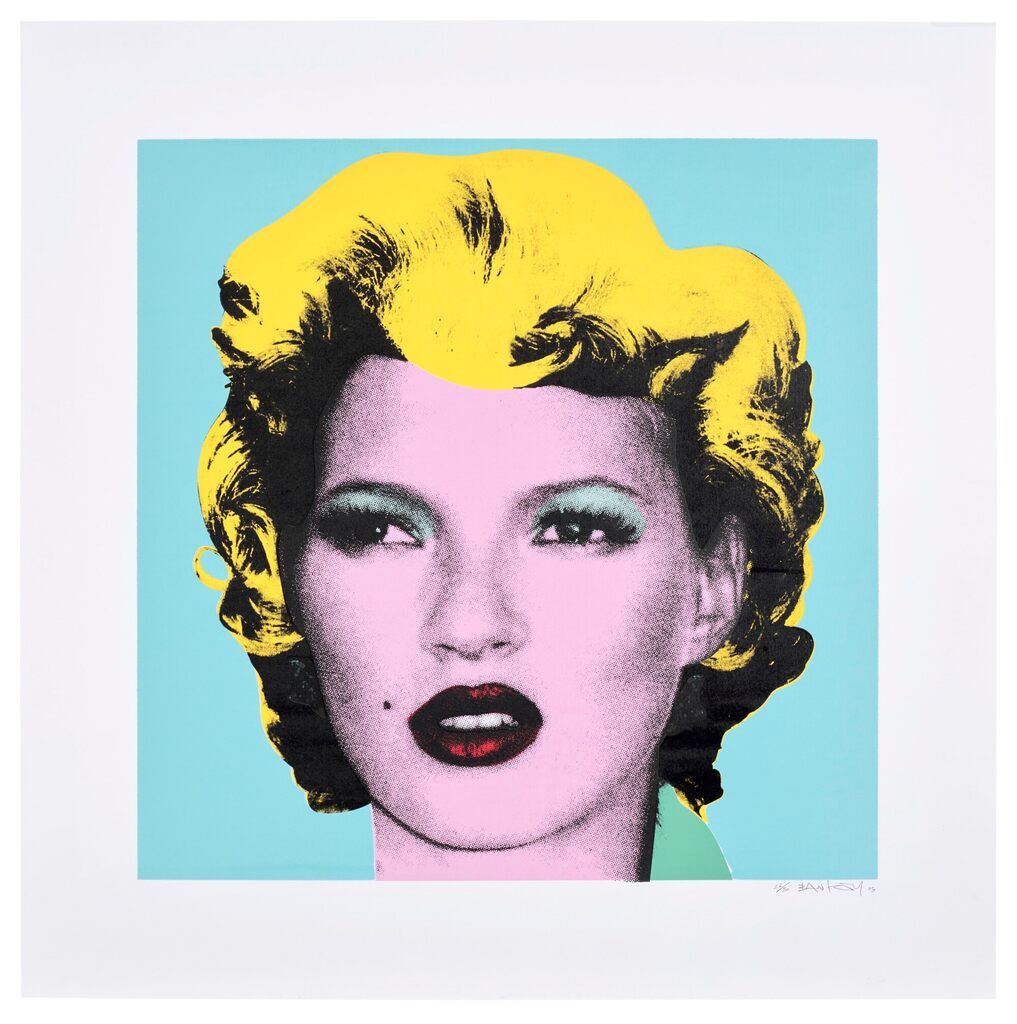 Banksy - Kate Moss: Original Colourway